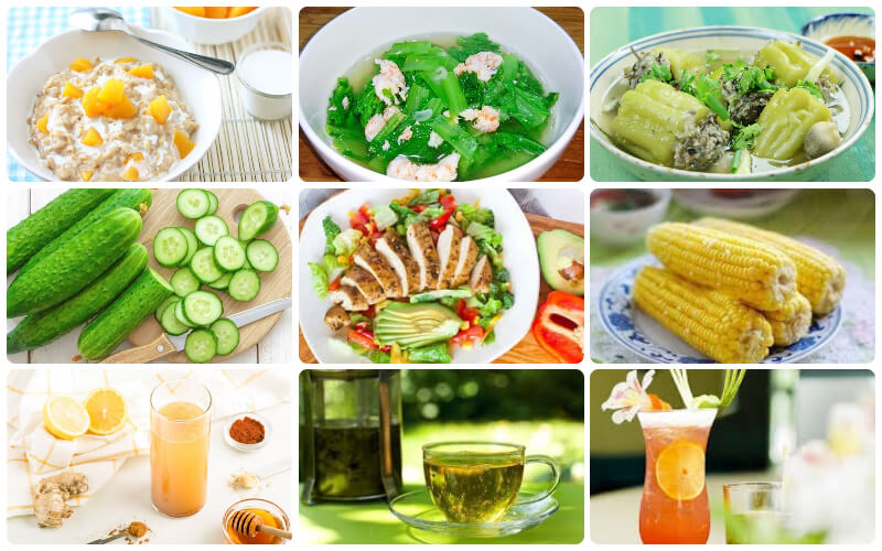 thực đơn giảm cân 7 ngày