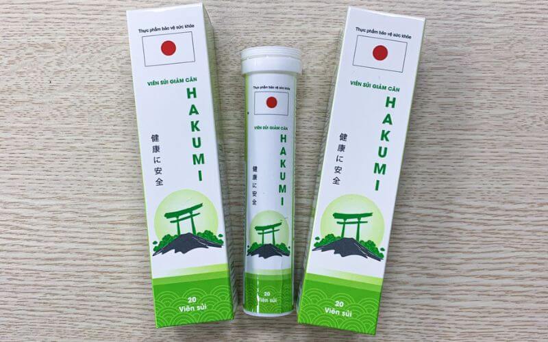 Viên sủi giảm béo Hakumi Việt Nam
