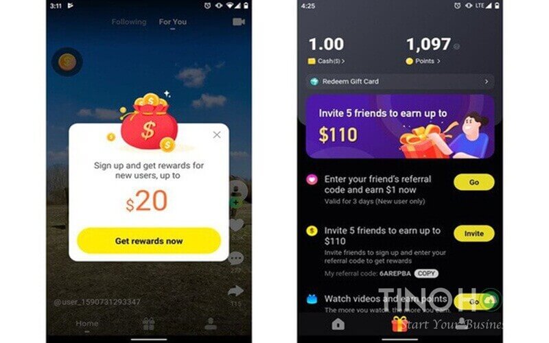 Kiếm tiền online bằng TikTok