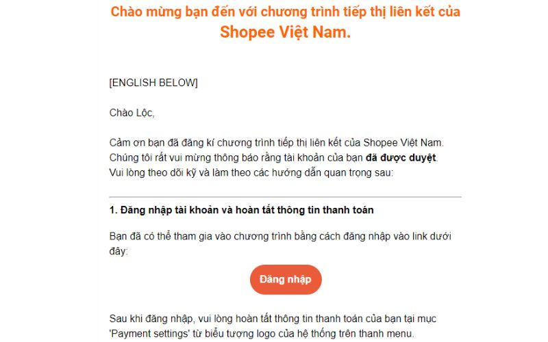 Làm Affiliate Shopee