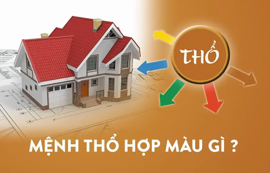 Mệnh Thổ nên sơn nhà màu gì?