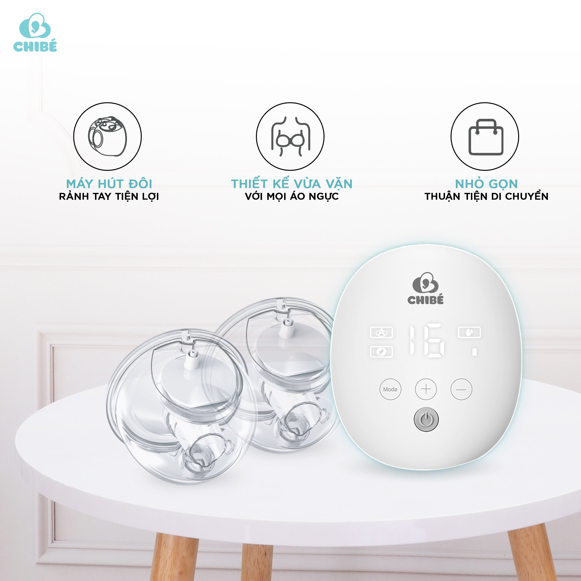 Máy hút sữa điện đơn Horigen