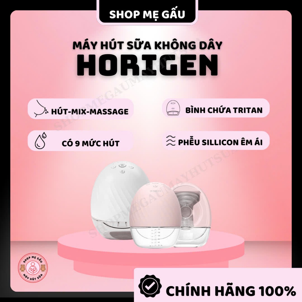 Máy hút sữa Horigen giá bao nhiêu?
