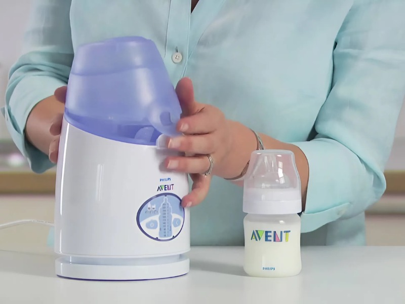 Cách hâm nóng sữa bằng máy hâm sữa