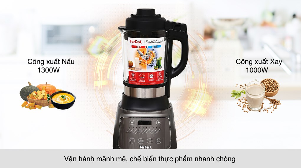 Tính năng và chế độ của máy làm sữa hạt Tefal