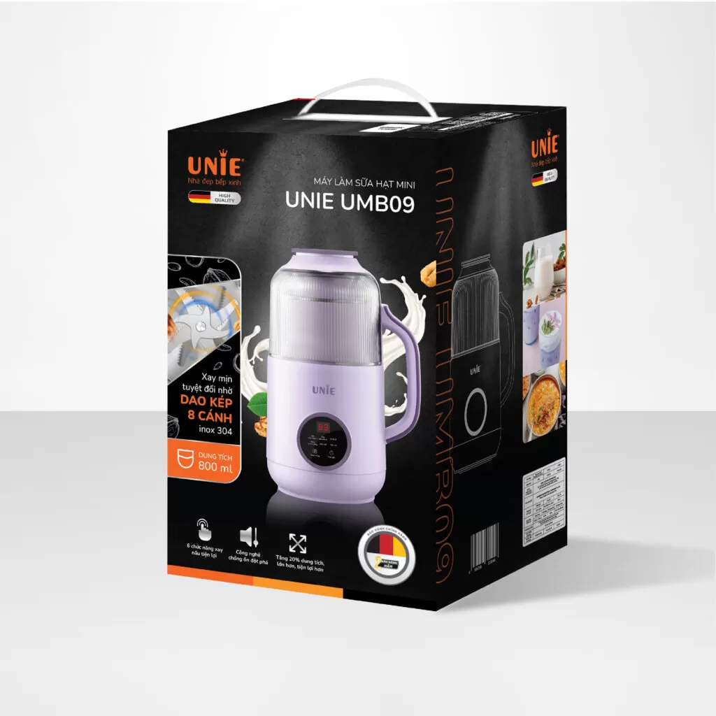 Máy làm sữa hạt UNIE