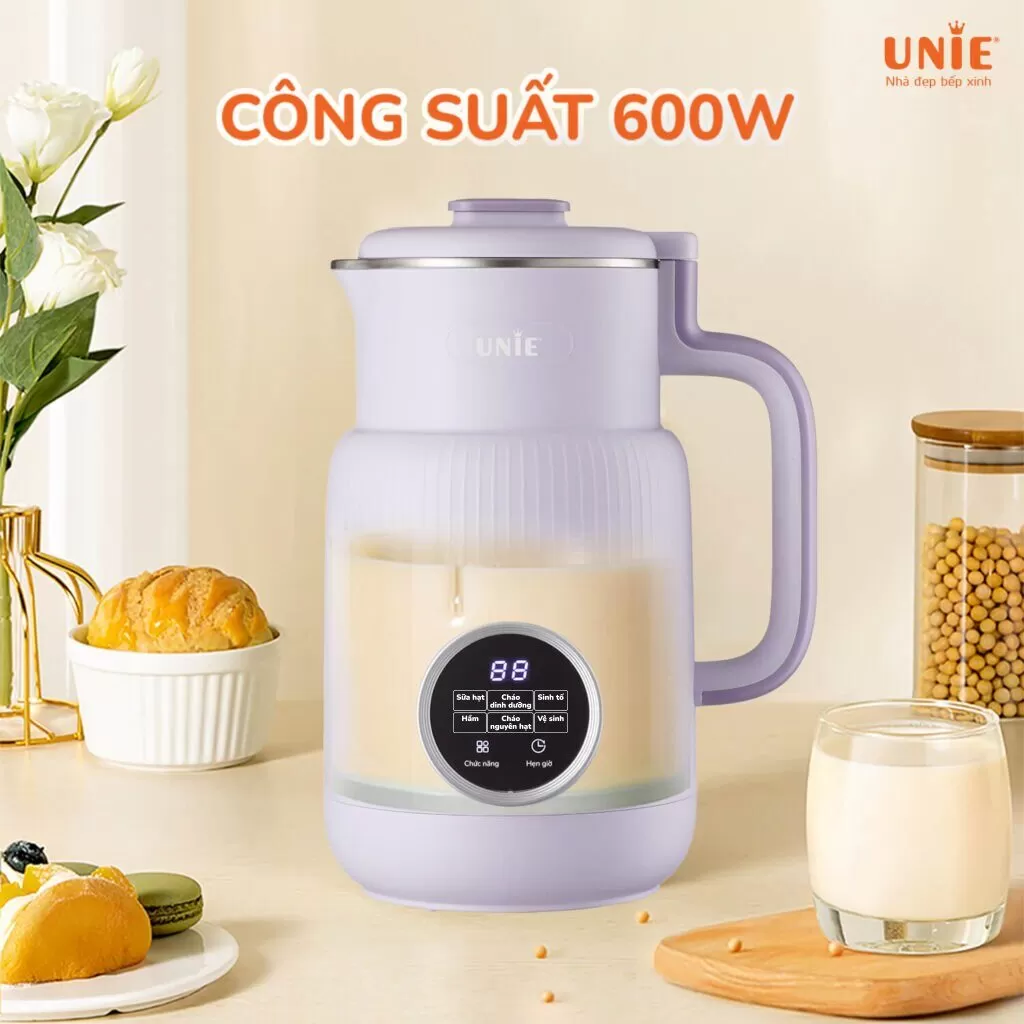 Máy làm sữa hạt Unie UMB08 & UMB08 Pro