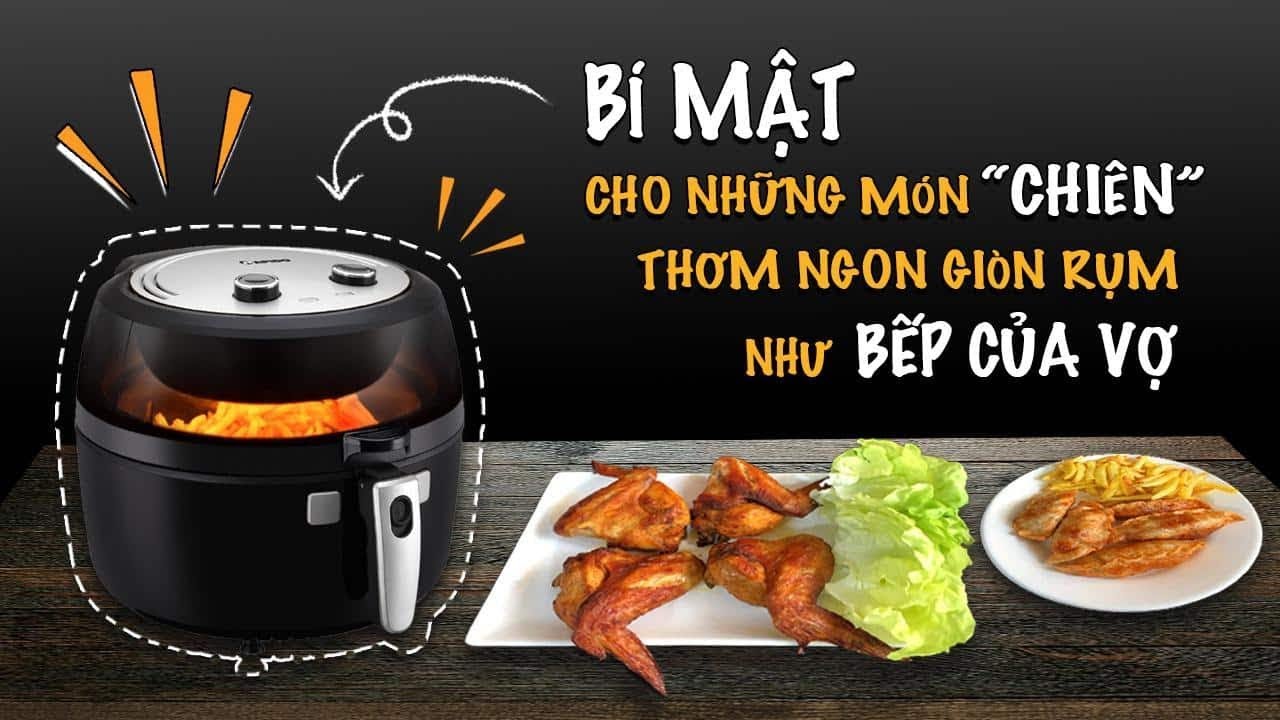 Vì sao nên chọn nồi chiên không dầu Rapido?