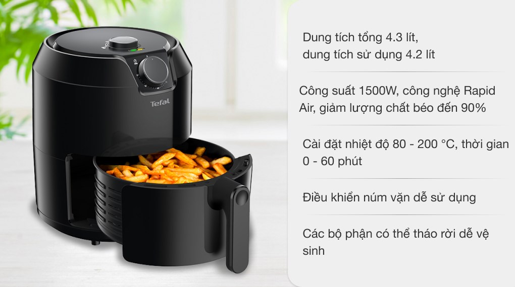 Nồi chiên không dầu Tefal EY201815 4.2 lít