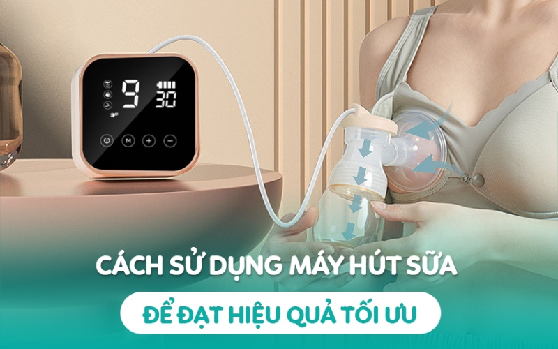 Cách sử dụng máy hút sữa Kamidi 