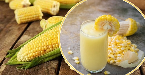 công thức nấu sữa bắp