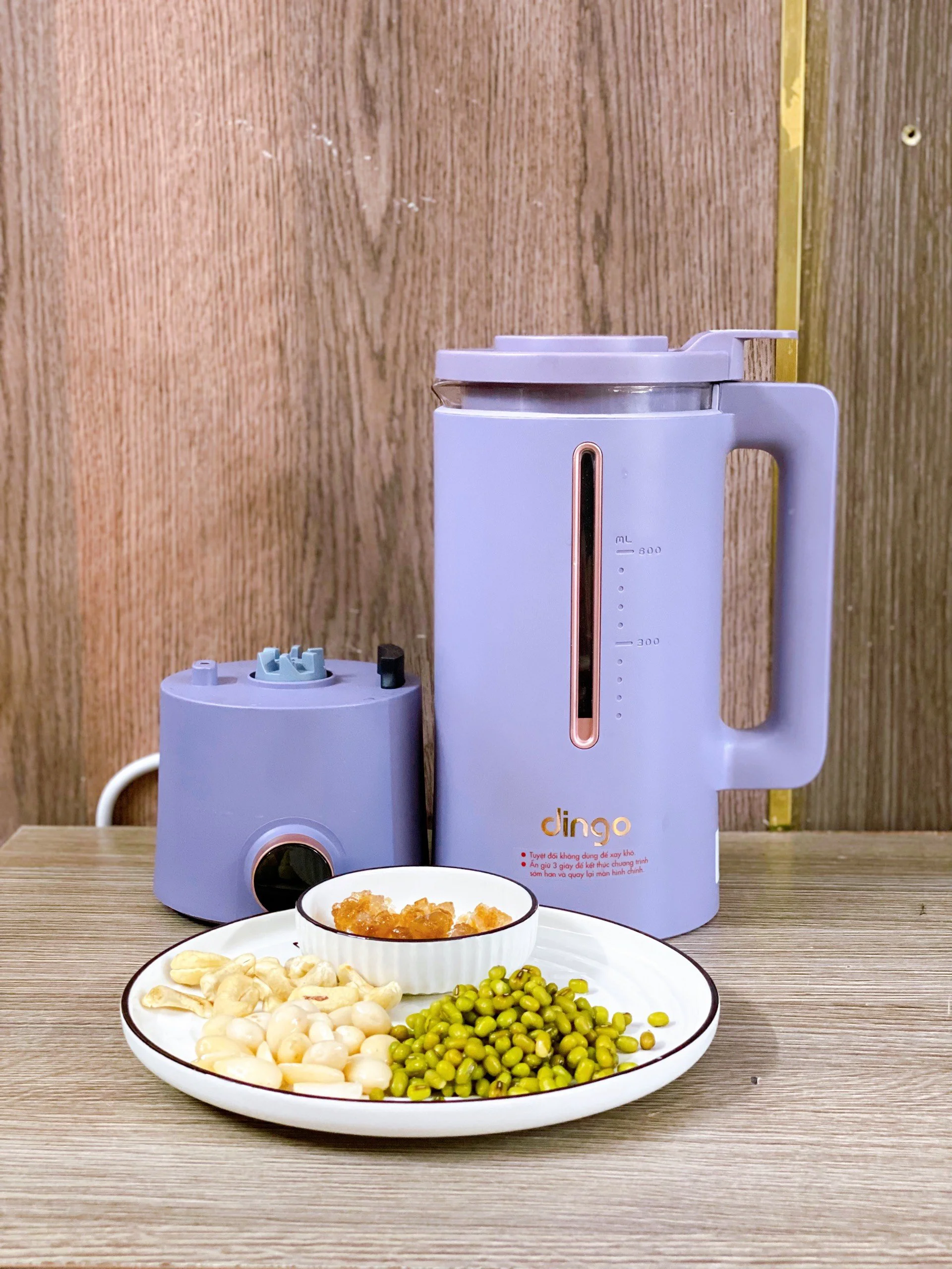 Công thức nấu sữa hạt sen đậu xanh