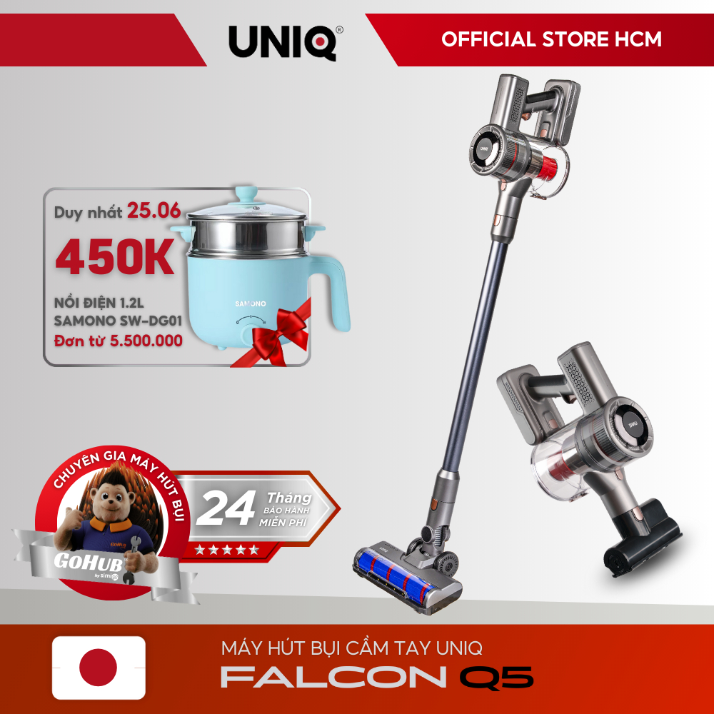 Máy hút bụi cầm tay không dây UNIQ Falcon Q5